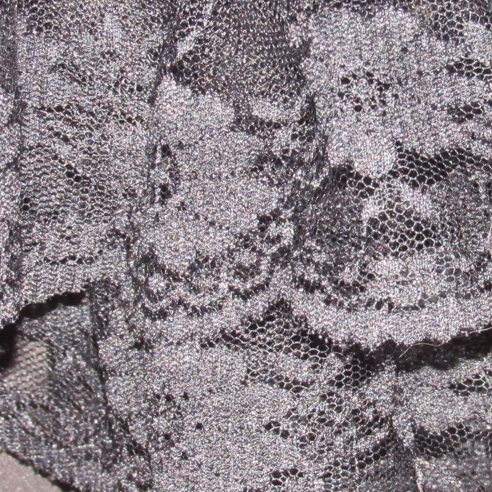 🕷️ Vintage Y2K Gothic Petite Short Black Lace Petticoat/Tutu - SJ - Picture 5 of 8